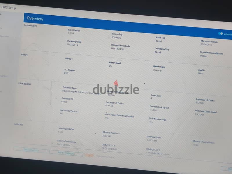 Dell Latitude 3500. 2