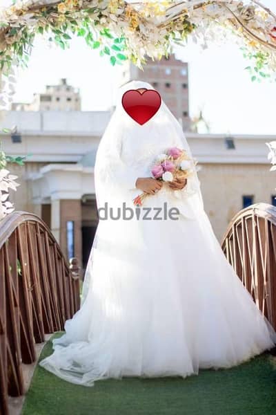 فستان زفاف محجبات