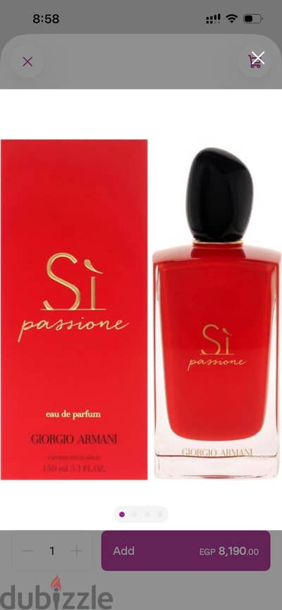 Si perfume for woman