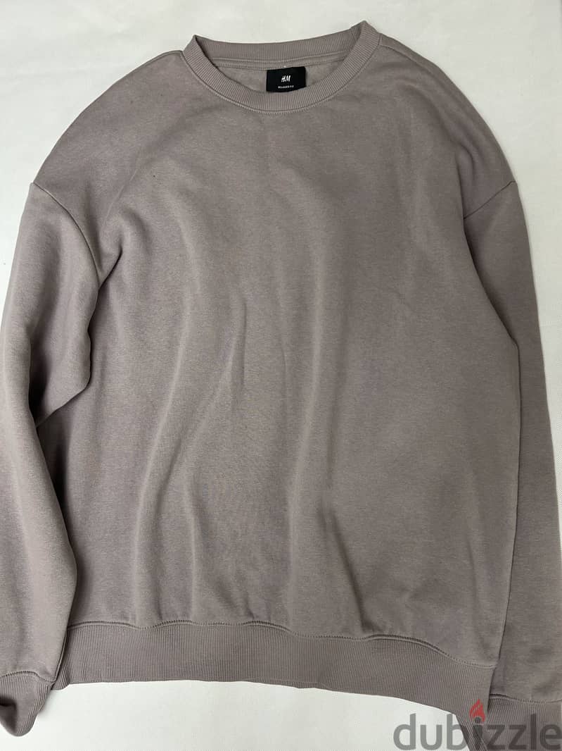 H&M sweatshirts 1