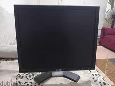 شاشة dell 20 بوصة شغالة بحالة ممتازة للبيع ب٥٠٠ جنيه بس