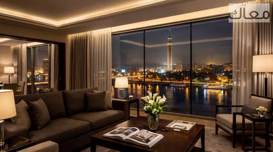 Hotel Room with Nile & Pyramids View, 5% Down, 10-Year Plan.