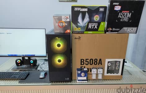Pc gaming Ryzen 5 3600 and rtx 3050 6g