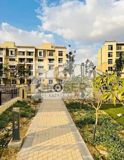 Own the last 81m studio—ready for near-term handover—with a down payment of 350,000 at Sarai, New Cairo.