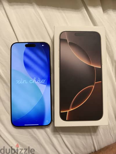 iPhone 16 Pro Max 256 بدون ضريبه