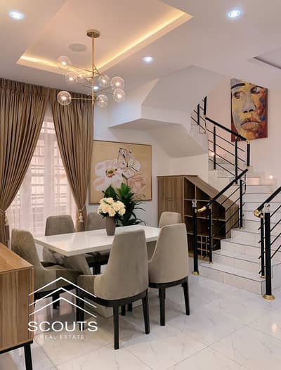 Immediate handover townhous for sale in a prime location in Al-Shorouk 3 floor  panoramic view at park ideal for investment or luxury living