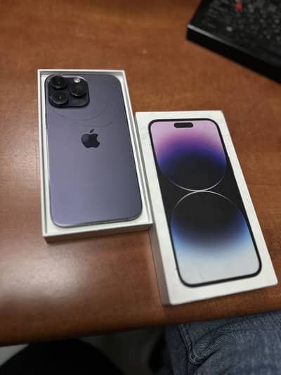 Apple - iPhone 14 Pro Max ٢٥٦جيجا معاه العلبه
