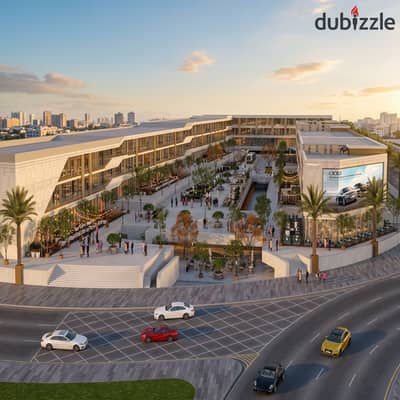 Own your commercial unit in El Nasr Square, Hadayek October, with just 30% down payment and extended payment plans.