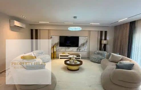 شقة للبيع فيو لاند سكيب بخصم كاش 50% – مساحة مميزة - في كمبوند هايد بارك Hyde Park - التجمع الخامس