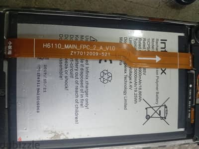 بطاريه infinix hot 8 650c