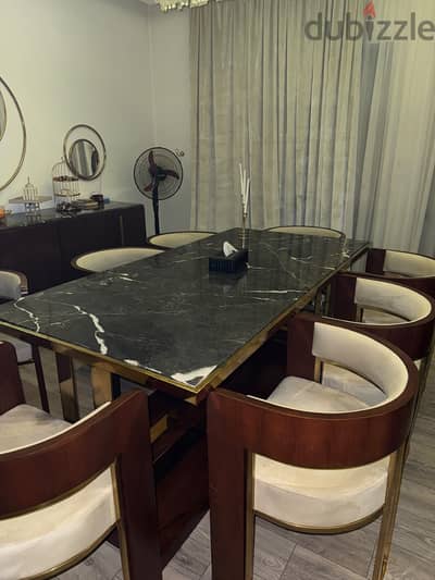 Dining table of 8