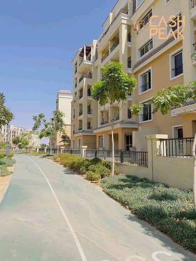 دوبلكس برووف كبير بخصم 50% علي الكاش او تقسيط على 12 سنة في كمبوند سراي Sarai على طريق السويس امام مدينتي