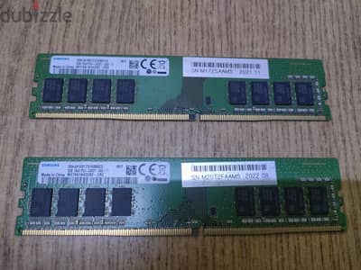 DDR4 Samsung Ram 2*8 2400 MHZ