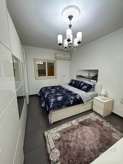 Furnished apartment for rent in one of Zamalek's most beautiful and quietest streets, featuring a view of the Nile.