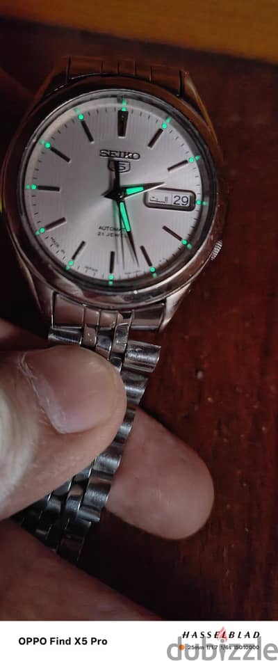Seiko اوتوماتيك ظهر شفاف