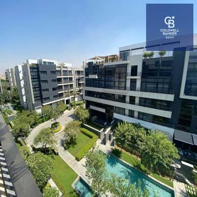 Take immediate delivery of a fully finished apartment—complete with air conditioning—at "Waterway" in New Cairo's Fifth Settlement, located directly o
