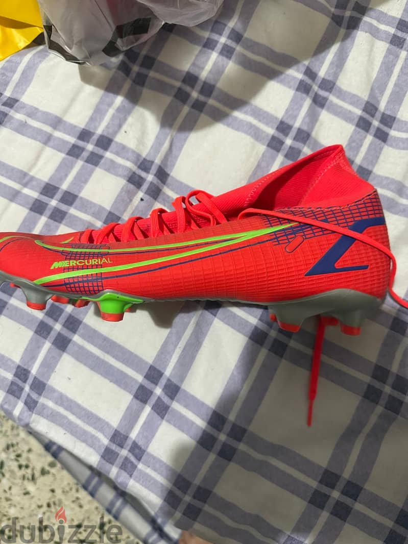 Red Nike Mercurials 1