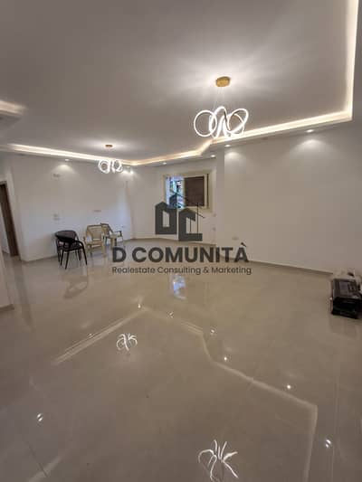 Luxury residential apartment for rent First residence with an area of 160 meters in Smart Life compound, Fifth Settlement - Elevated ground floor, super lux finishing,