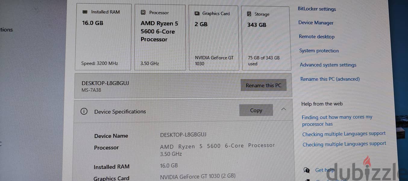ryzen 5 5600 msi b450m 4