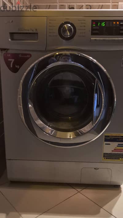 LG washing machine - 7 kg