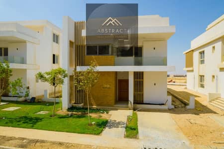 An independent villa in the most distinguished destination with a different level and a location worthy of your investment (high-end finished)