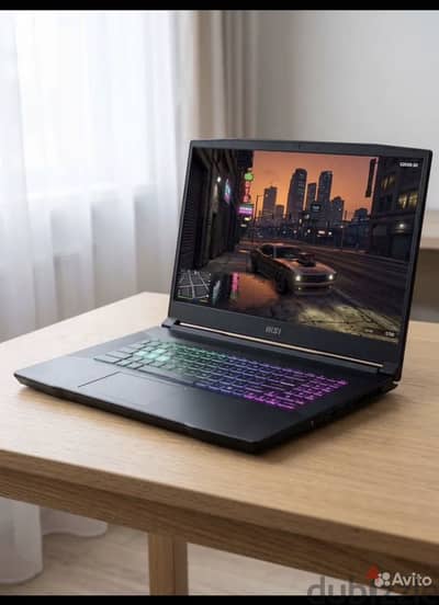 Laptop MSI GF76 Katana 17 B12VEK-268XRU (Black)