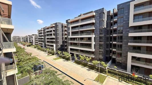 Apartment for Sale in New Cairo Behind the AUC Prime compound location with the lowest down payment and longest installment plan.