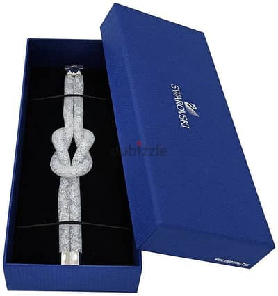 Brand New Authentic Swarovski Stardust Grey Knot Bracelet