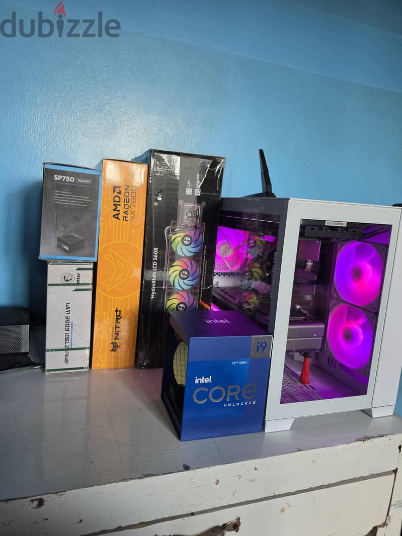 pc gaming RX 7800XT I9 12900K 2