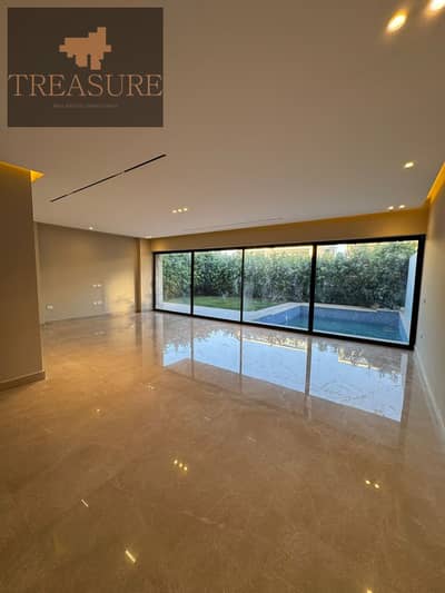 شقه بجاردن وحمام سباحه مطبخ وتكييفات للايجار في ليك فيو ريزيدنس - القاهره الجديده - Lake View Residence - new cairo