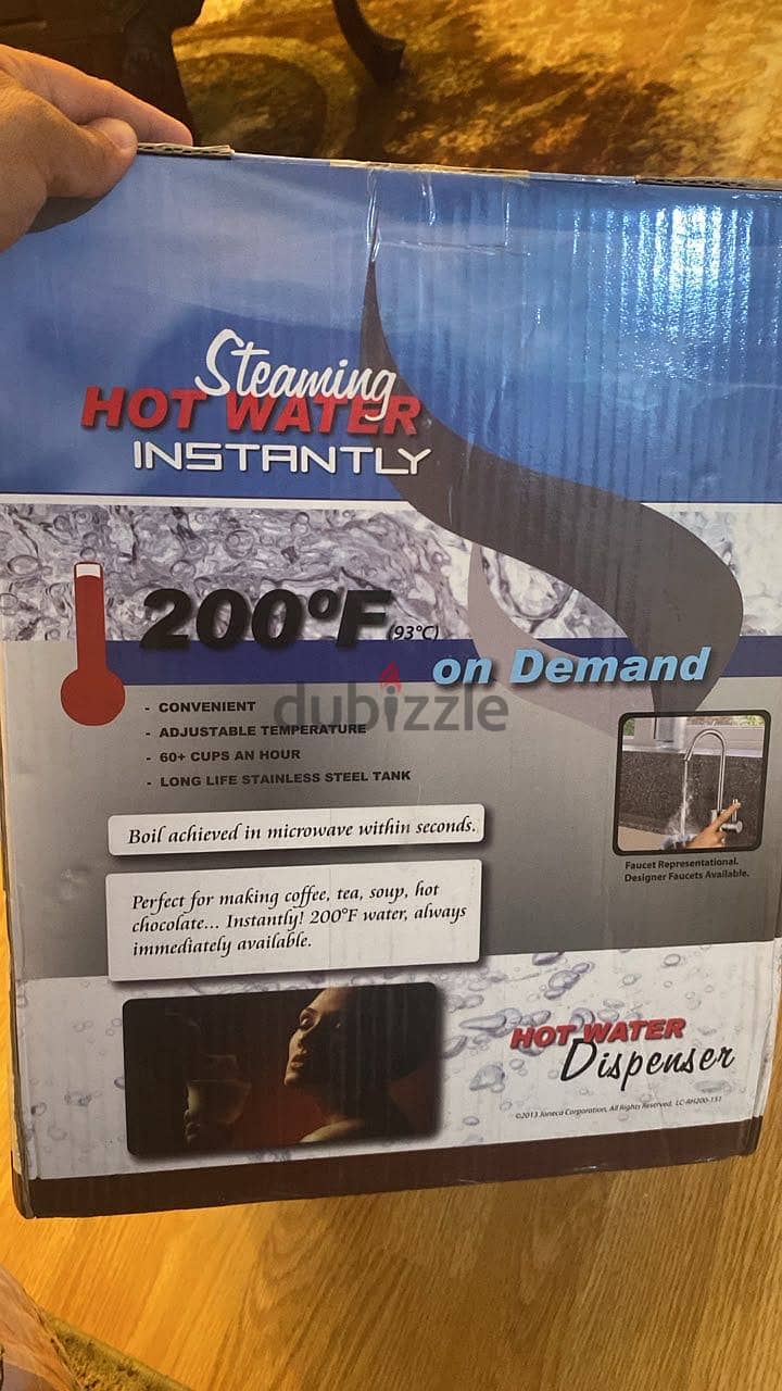 Hot water dispenser 3