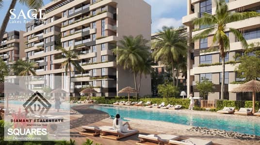 Pay 97,000 and First installment after Year and Own Apartment 3Bed Finished VIP first row on largest lagoon in New Capital Over 12Years Pay 97,000 and First installment after Year and Own Apartment 3Bed Finished VIP first row on largest lagoon in New Capital Over 12Years