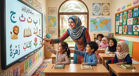 مدرسة لغه عربيه