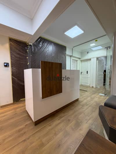 Luxury 300 sqm administrative headquarters in Dokki, suitable for major corporations; fully furnished, air-conditioned, and ready for immediate operation.