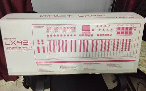 nektar impact Lx 49 blus midi control