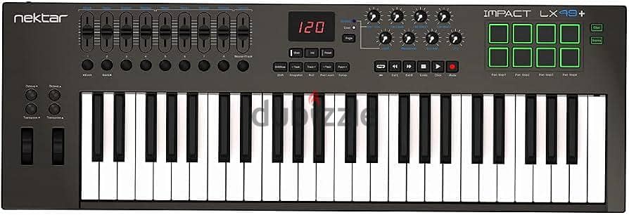 nektar impact Lx 49 blus midi control 4