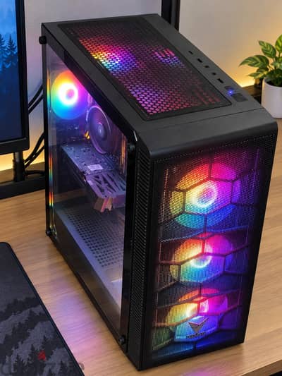 تجميعة كمبيوتر (PC Gaming) كسر زيرو، استخدام 4 شهور فقط وحالته ممتازة