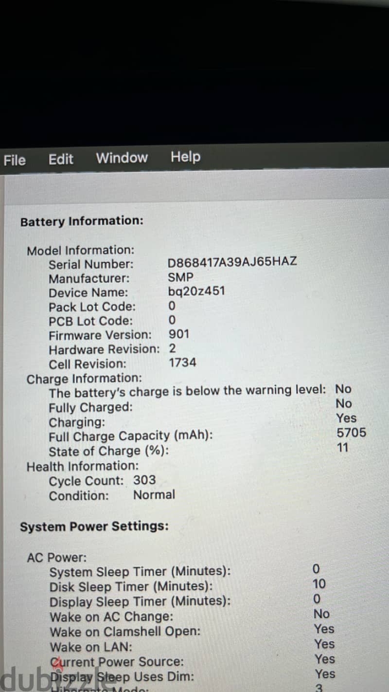 MacBook pro 15-inch 2018 (intel core i9) 6