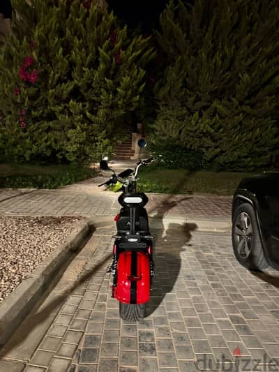 Aero electric scooter