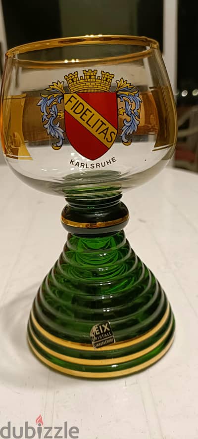 كأس مشروبات ألمانى عتيق من نوع RŐMER GLASS