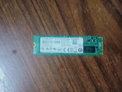 M. 2 NVMe SSD 256GB