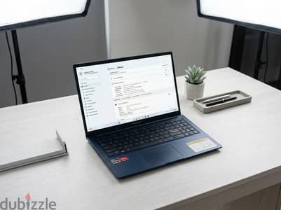 لابتوب ASUS Vivobook 15 بحالة الزيرو (Ryzen 7 - SSD 512GB) - كسر زيرو