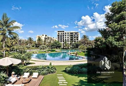 Apartment for sale in Sapphire Residence, City Gate, Qatari Diar - fully sea-facing lagoon view - lowest price in the market, installments available