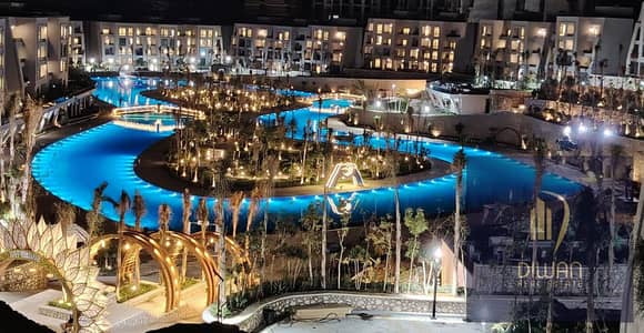 استثمر او عيش في قلب الجلاله| شقة متشطبة بالتكيفات جاهزه للمعاينة بالتقسيط في سكاي سيتي sky city الجلالة
