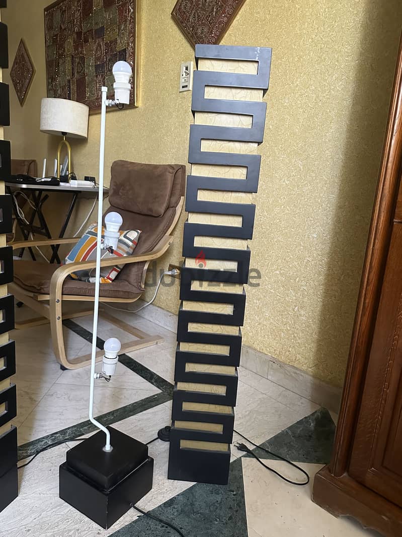 Wood Floor lamps 1