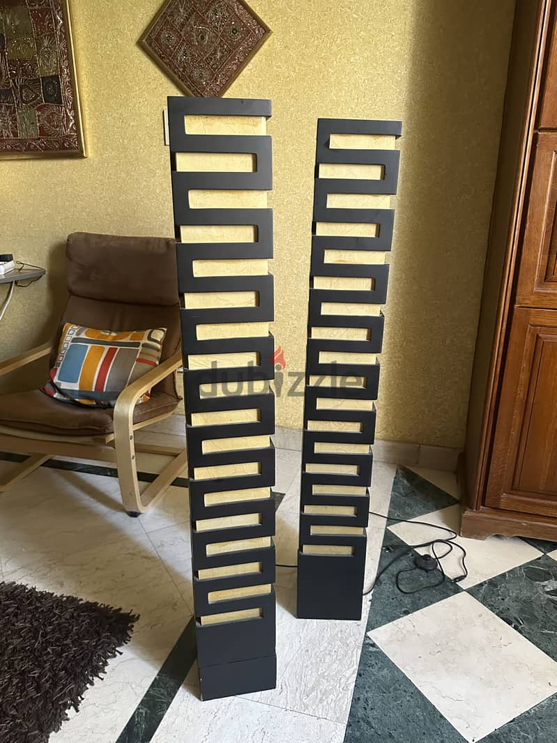 Wood Floor lamps 2