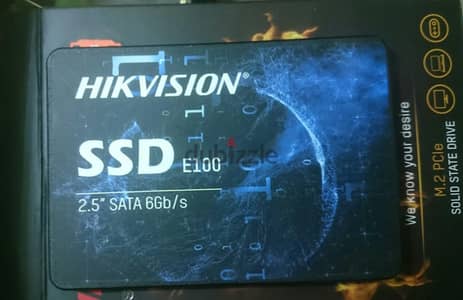 هارد 2 تيرا (SSD 2048GB) Hikvision E100 كسر زيرو بحالة الجديد