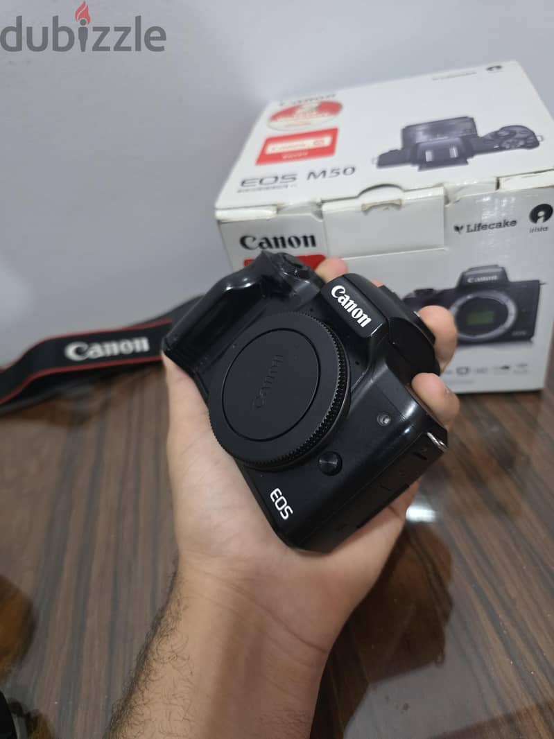 Canon EOS M50 with Lens 7