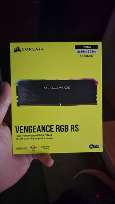 Corsair Vengeance RGB RS 32GB (2x16GB) DDR4 3600MHz C18 – NEW