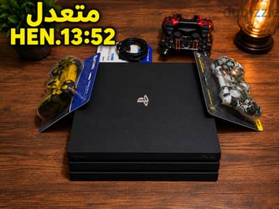 جهاز ألعاب PS4 Pro معدل سعة 1 تيرا – بحالة ممتازة
